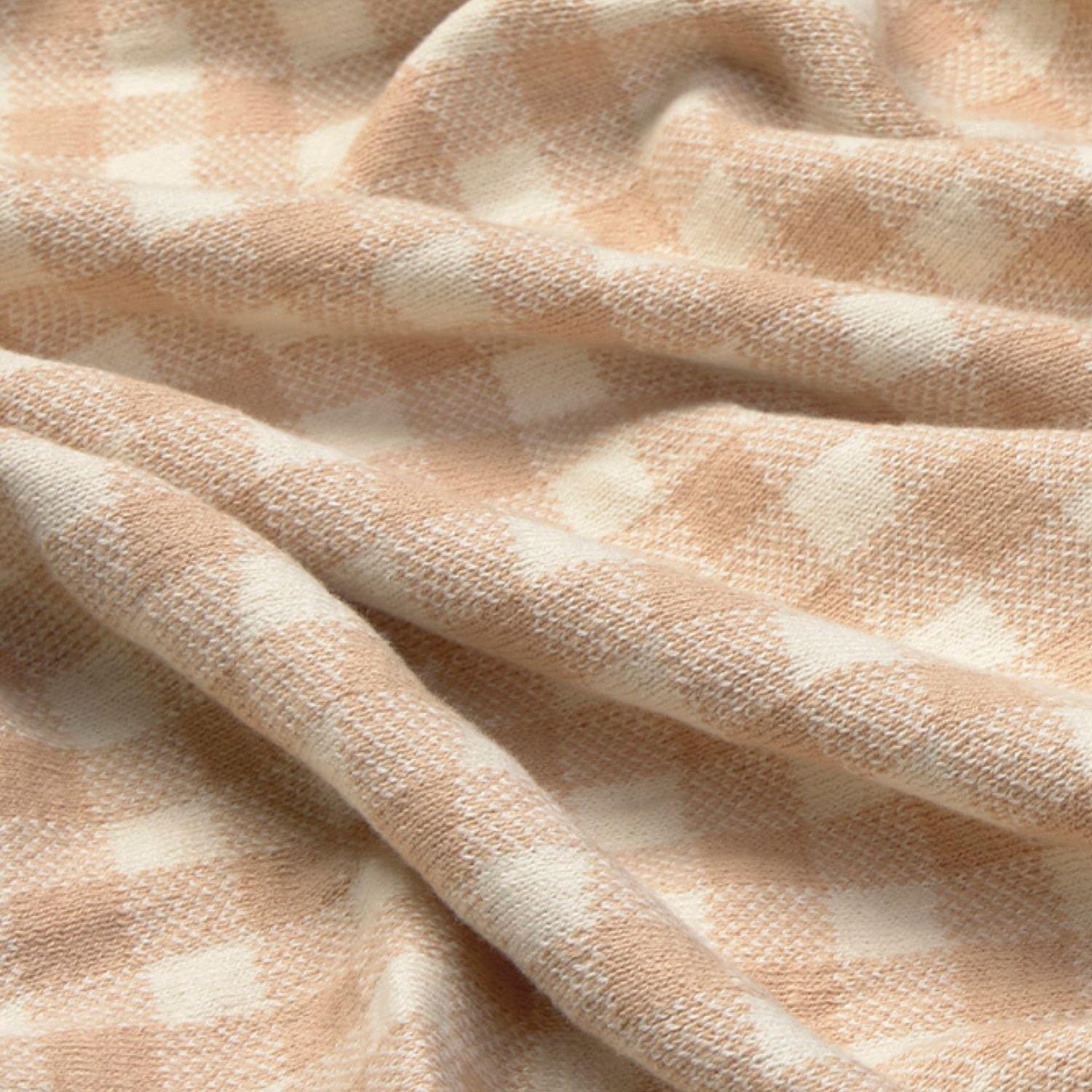 Knitted Blanket Vichy Rose image number 3