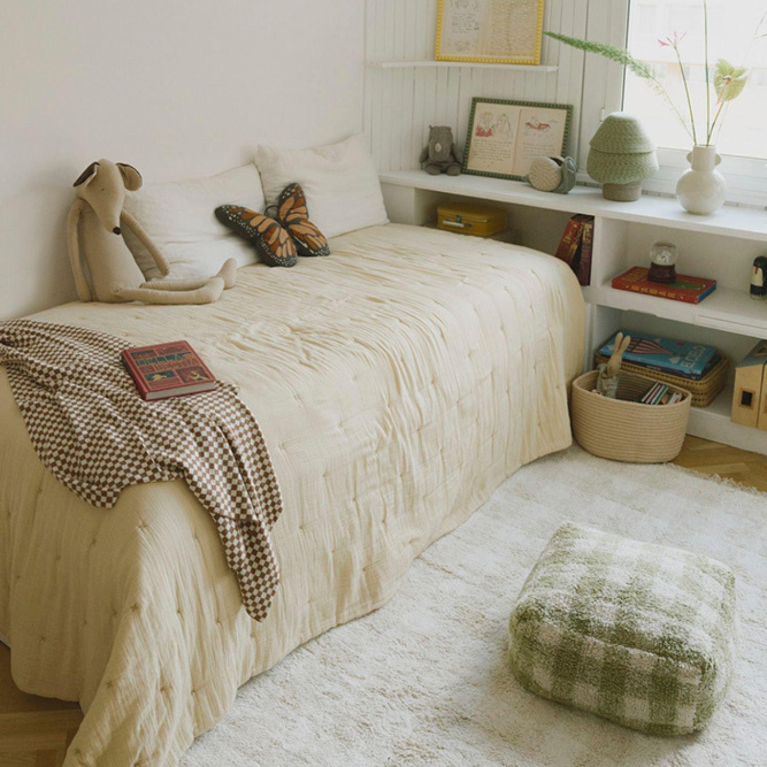 Pouf Vichy Matcha&nbsp; image number 3