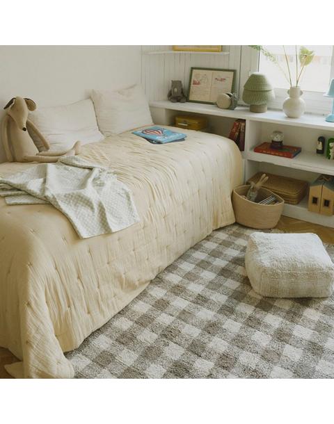 Pouf Vichy Ivory