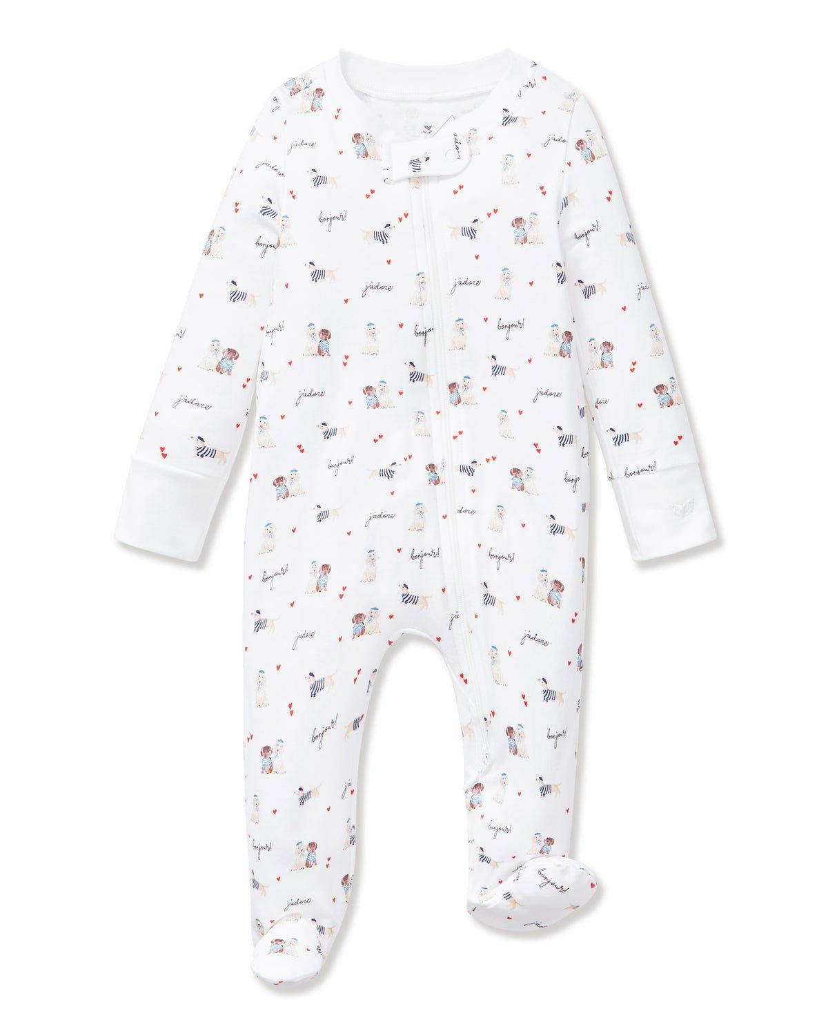 Baby's Pima Romper in Le Woof