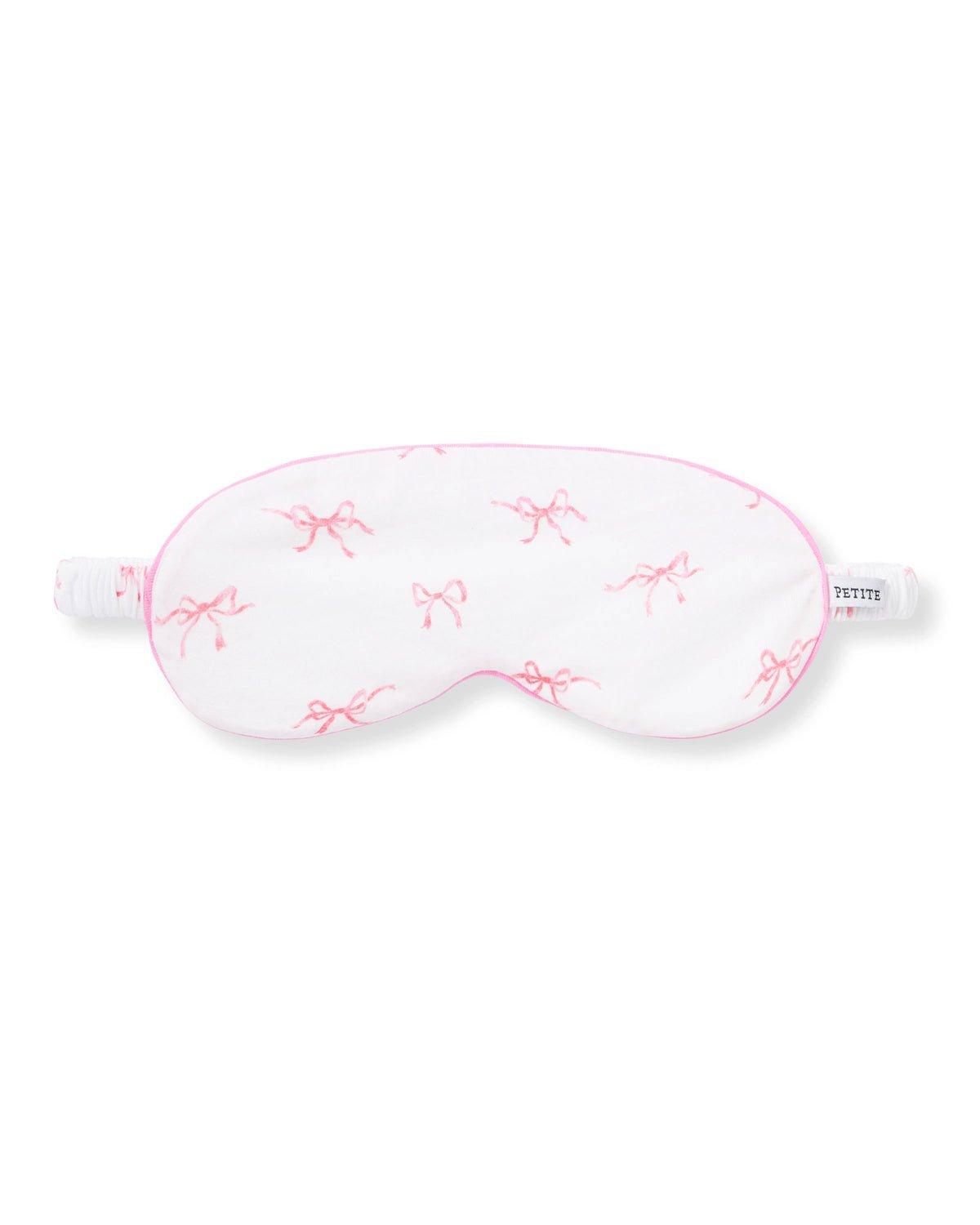 Adult Pima Sleep Mask in Blushing Bows