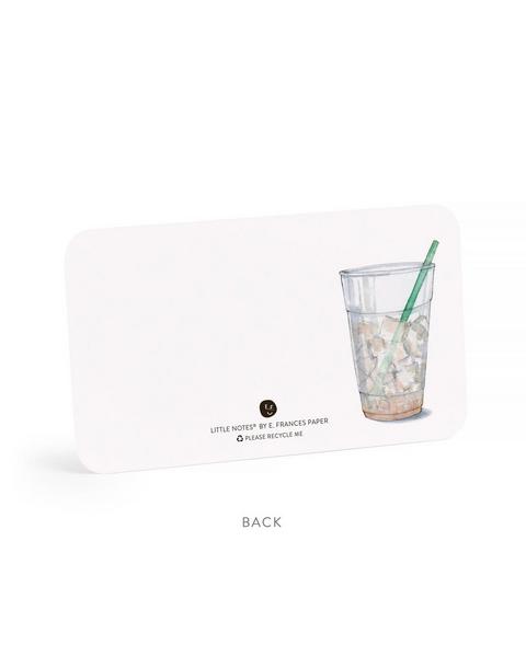 Iced Coffee Little Notes