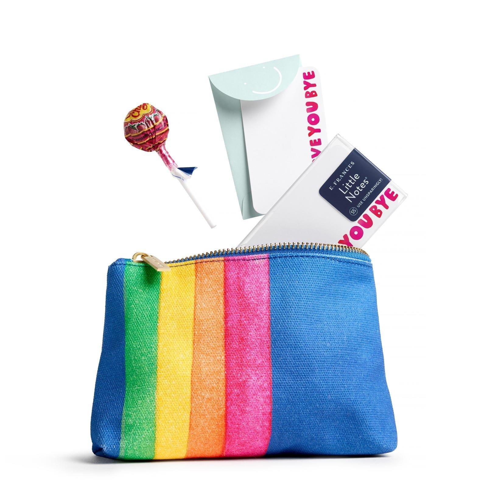 Retro Rainbow Little Pouch image number 3