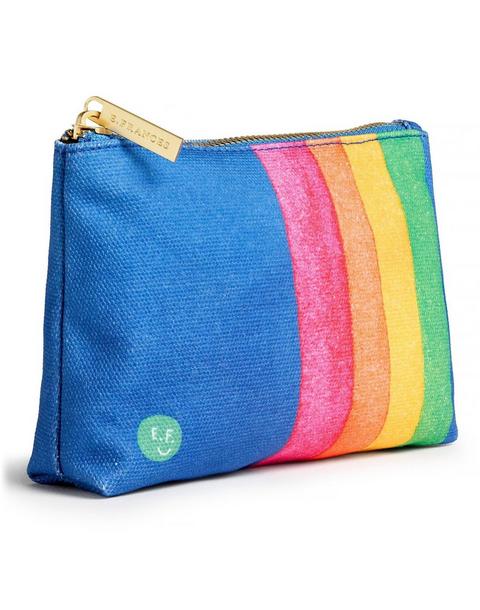 Retro Rainbow Little Pouch