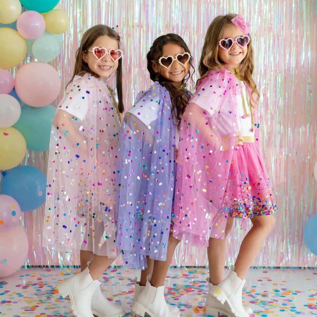 Pink Confetti Cape image number 3