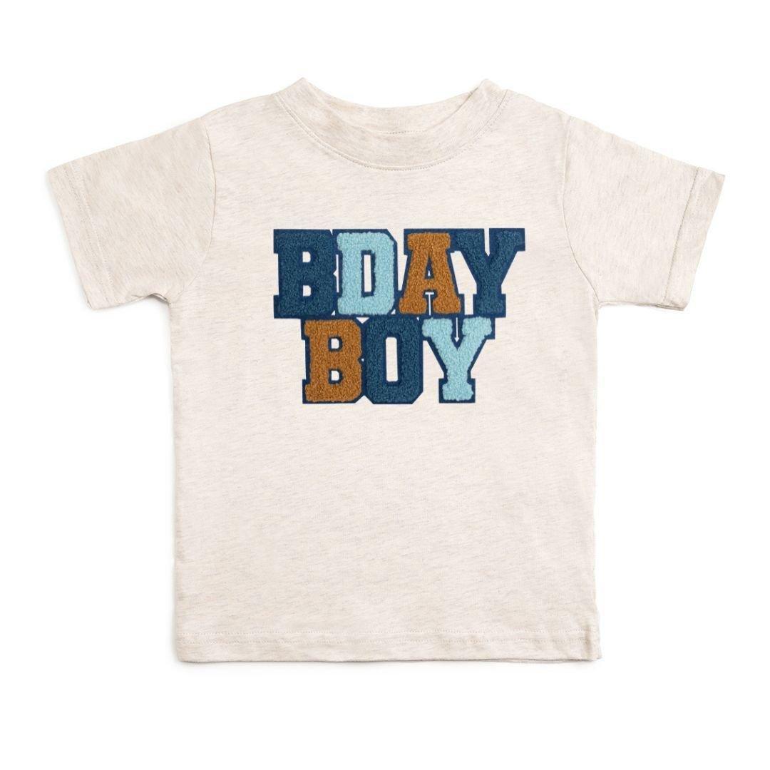 Birthday Boy Patch Short Sleeve T-Shirt