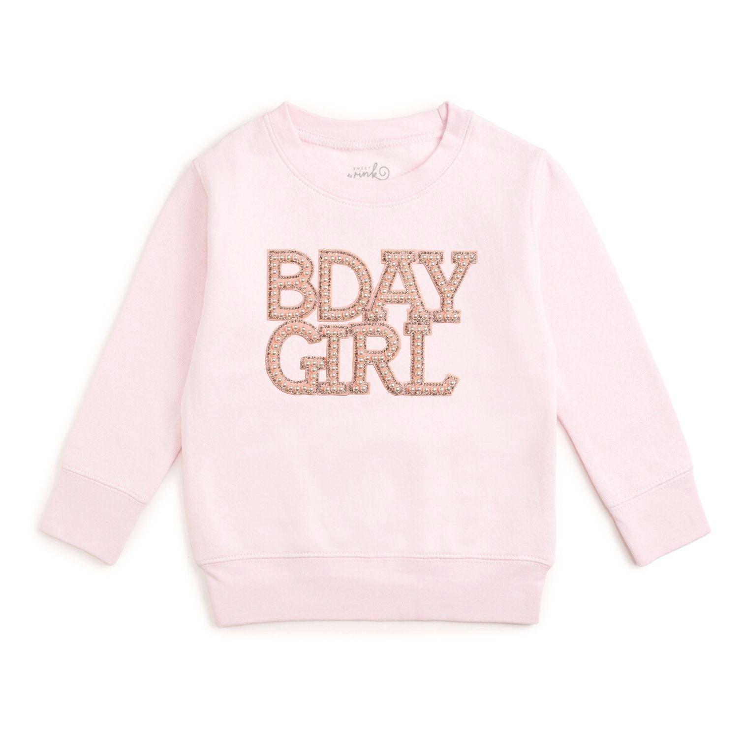 Pearl BDay Girl Patch Sweatshirt