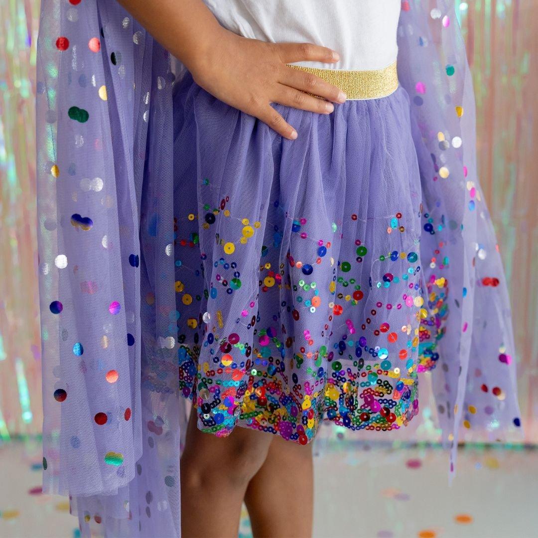 Lavender Confetti Tutu image number 2
