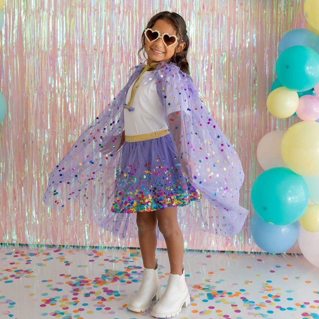 Lavender Confetti Tutu image number 1