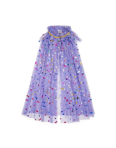 Lavender Confetti Cape