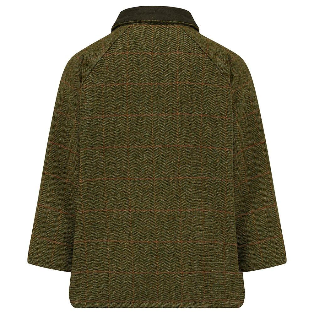 Lyall Greenbelt Tweed Coat - Olive image number 1