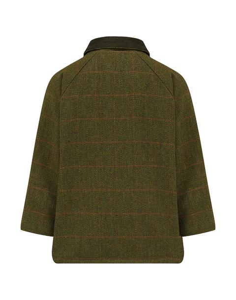 Lyall Greenbelt Tweed Coat - Olive