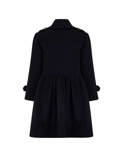 Westminster Cashmere Dress Coat - Ink Blue
