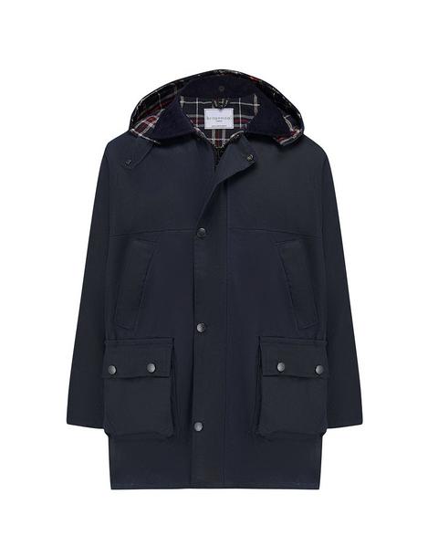 Ebury Wax Jacket - Navy