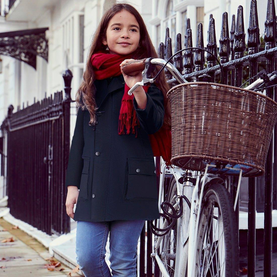 Ebury Wax Jacket - Navy image number 2