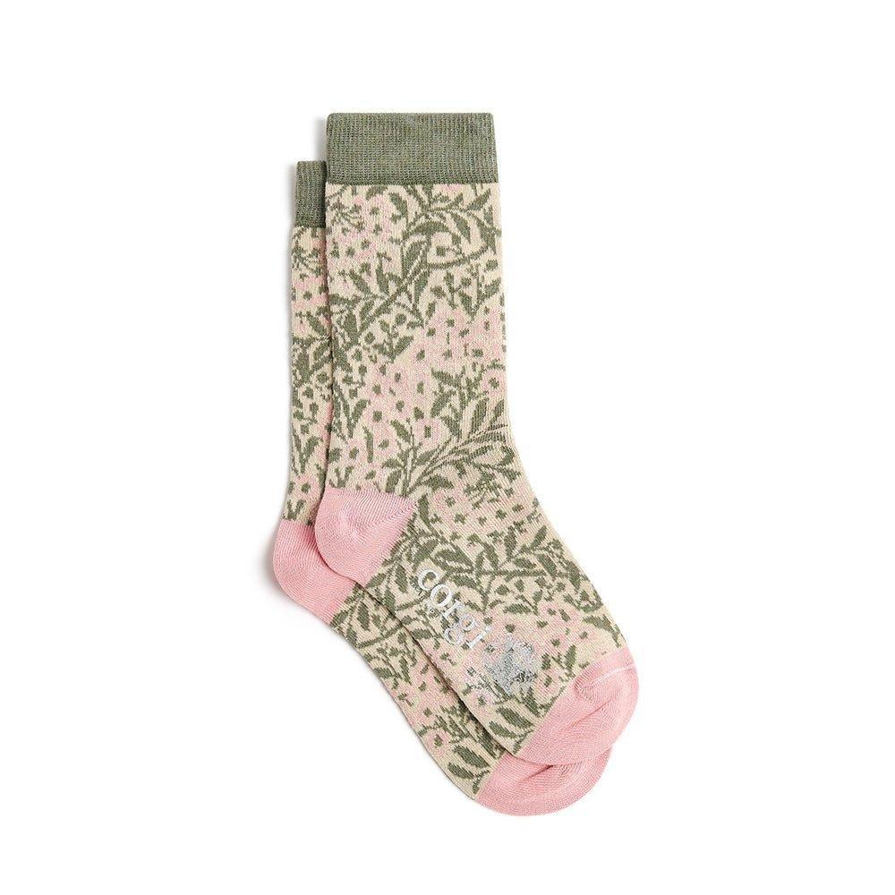 Great British Children's Socks - William Morris Daisy image number 1