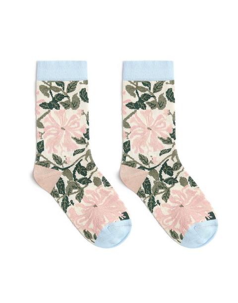 Great British Children's Socks - William Morris Honeysuckle