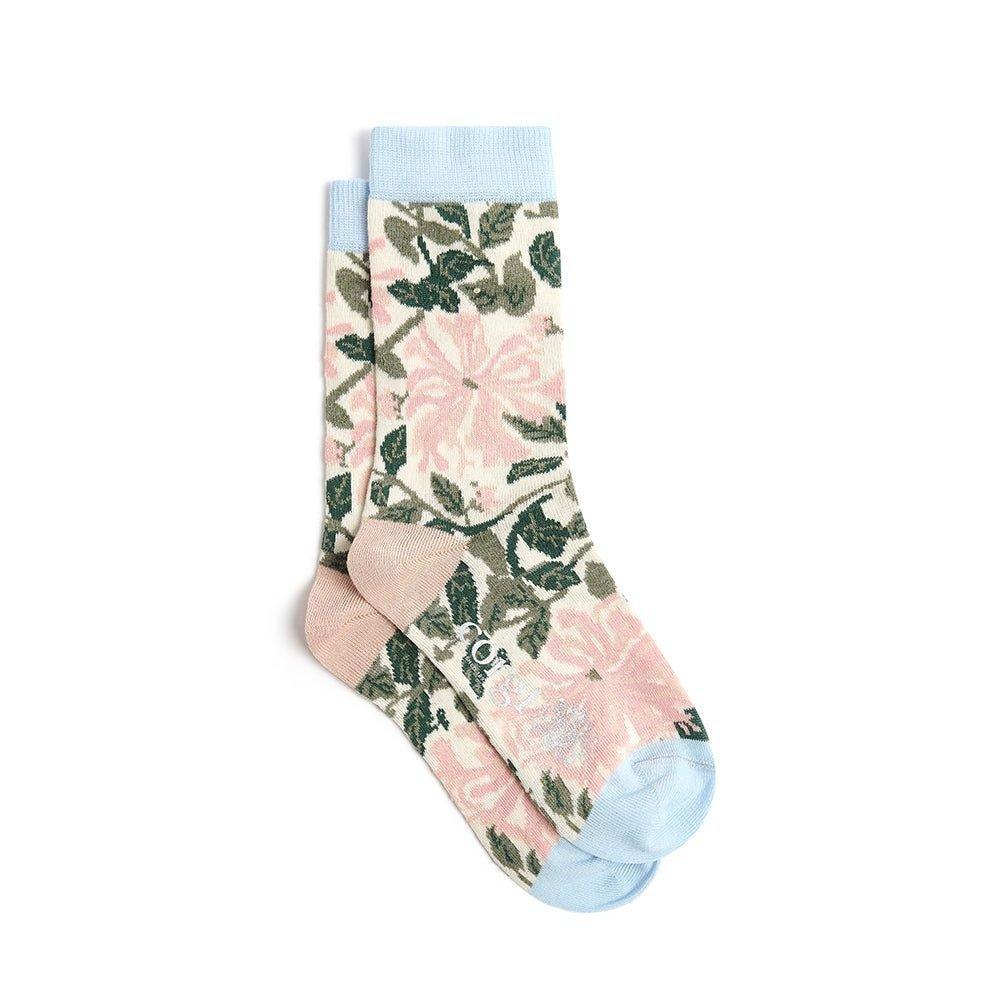 Great British Children's Socks - William Morris Honeysuckle image number 1