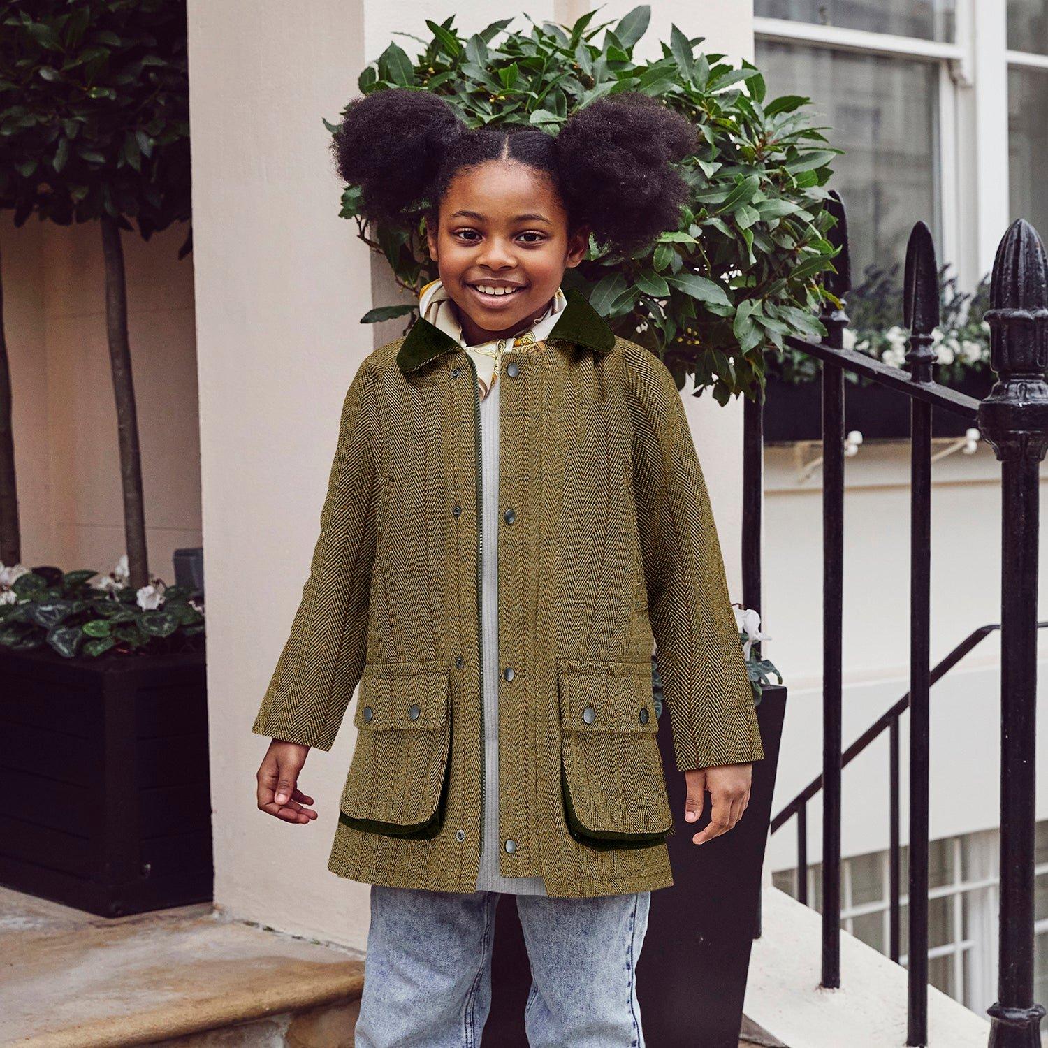 Lyall Greenbelt Tweed Coat - Sand image number 3