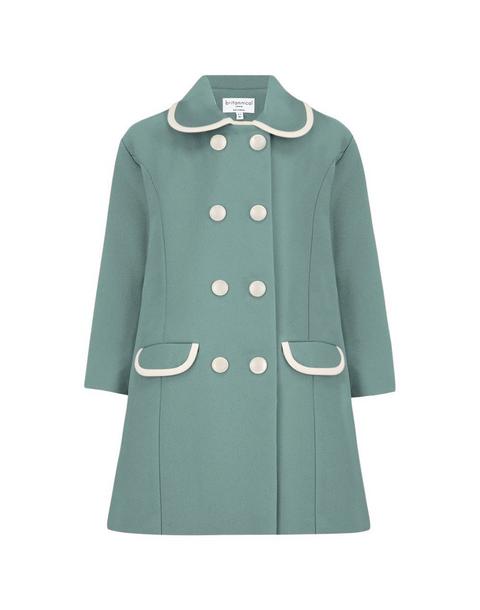 Belgravia Coat - Duck Egg