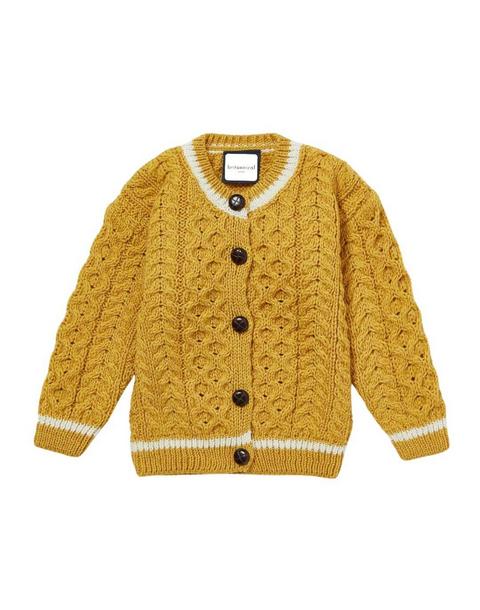 London Days Merino Cardigan - Sunshine