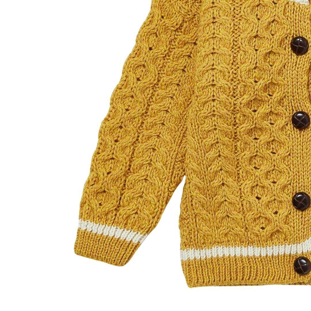 London Days Merino Cardigan - Sunshine image number 1