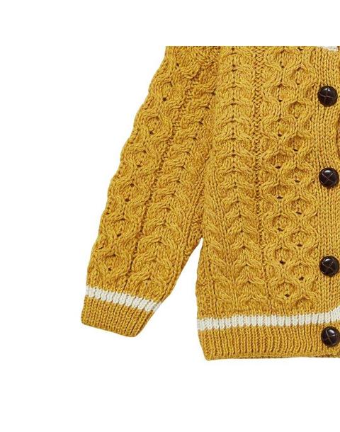 London Days Merino Cardigan - Sunshine