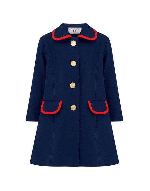 Kensington Coat - Serpentine Blue