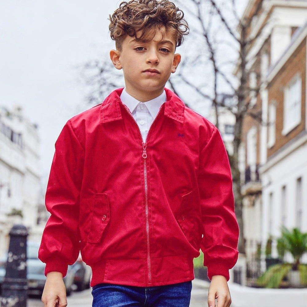 Carnaby Bomber Jacket - Pillar Box Red image number 3
