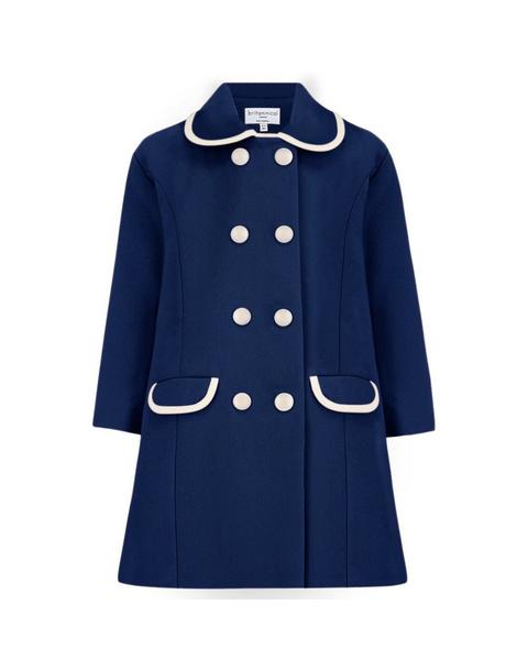 Belgravia Coat - Nautical Blue