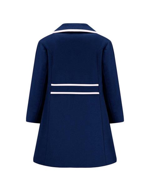 Belgravia Coat - Nautical Blue