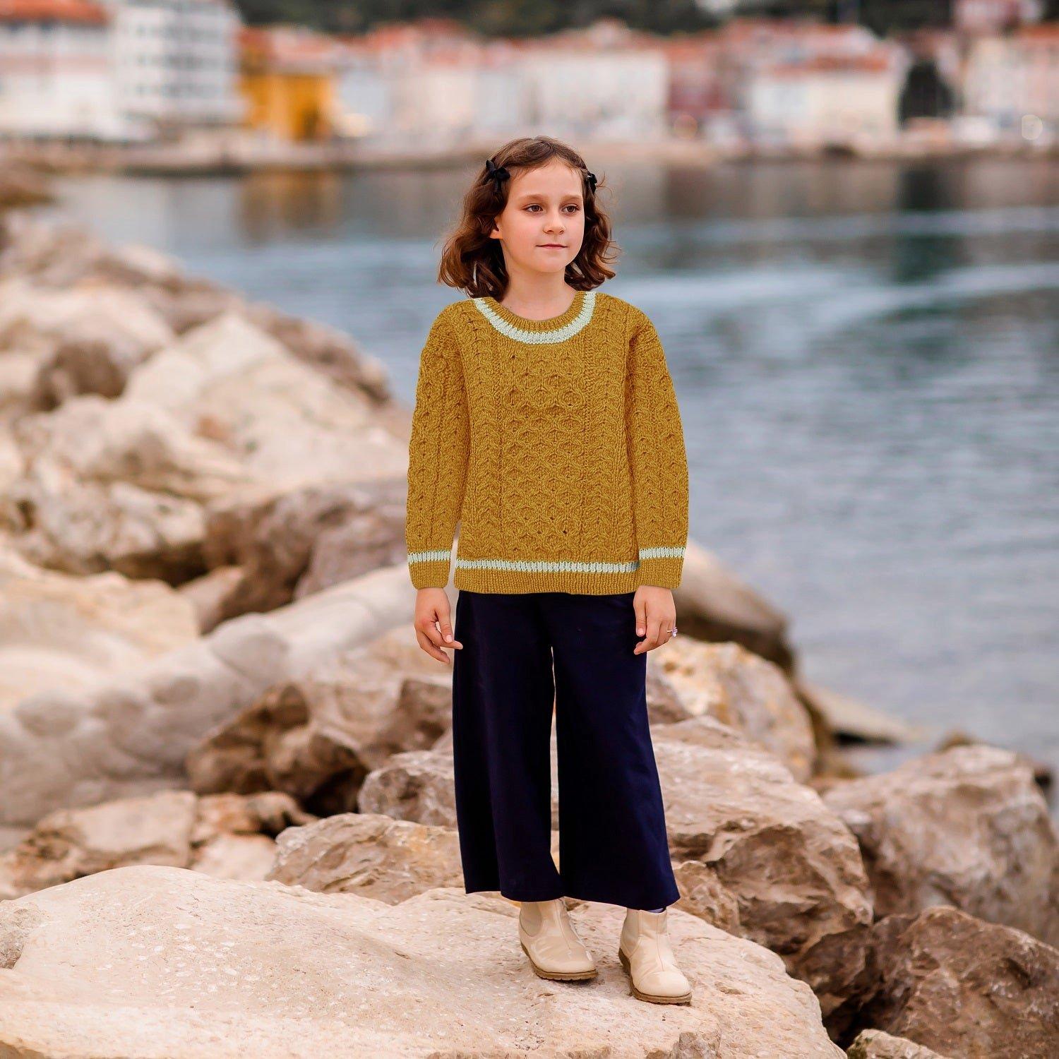 London Days Merino Sweater - Sunshine image number 3