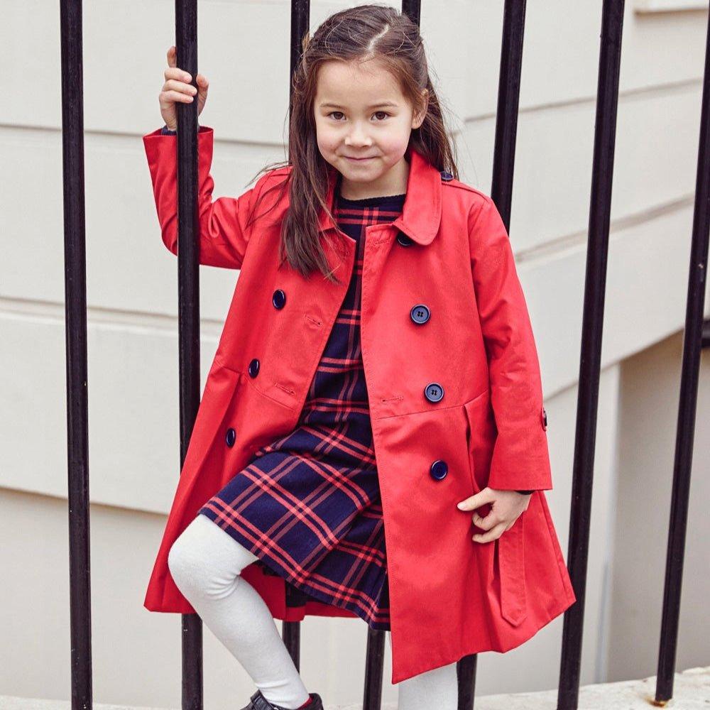 Bayswater Trench Coat - Bright Red image number 3