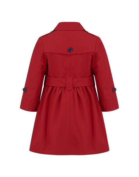 Bayswater Trench Coat - Bright Red