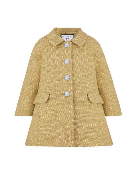 Islington Coat - Sunshine Yellow