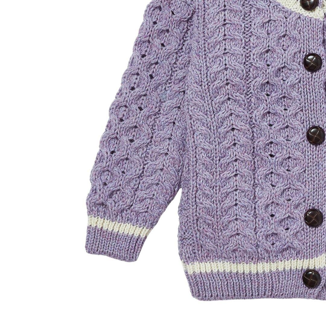 London Days Merino Cardigan - Amethyst image number 1