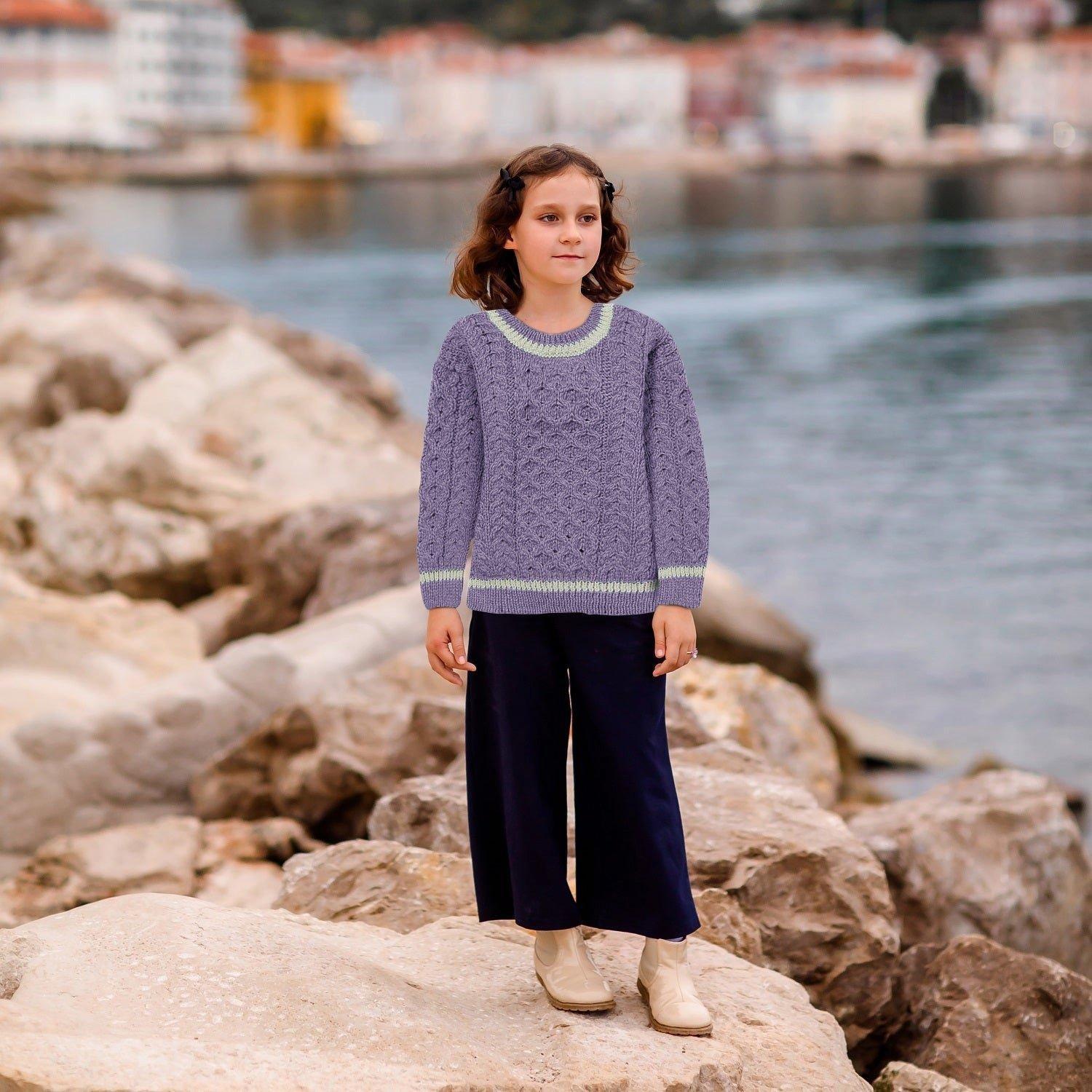 London Days Merino Sweater - Amethyst image number 2