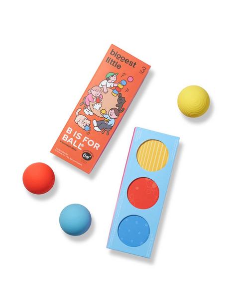 Sundae Kids 3-Ball Set | “Choo Choo” Train Toy Box