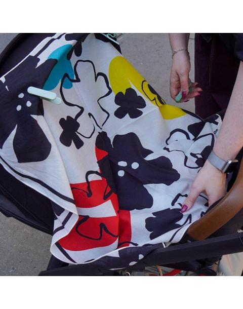 Art Play Silk Sensory Scarf | Secret Garden