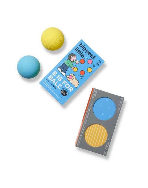 Sundae Kids 2-Ball Set | “Honk Honk” Bus Toy Box