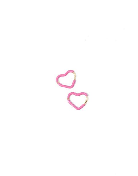Enamel Heart Hoop