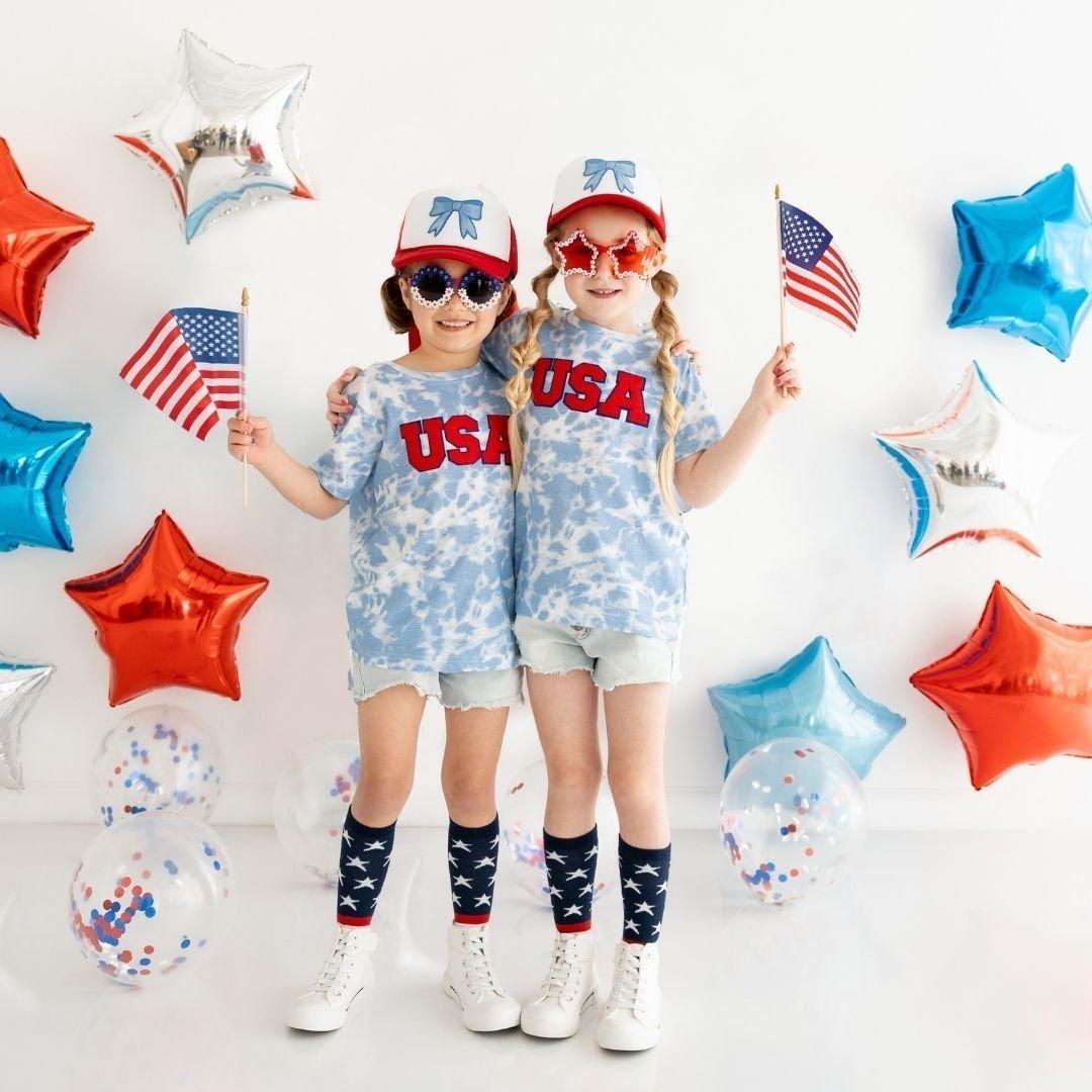 USA Patch Short Sleeve T-Shirt image number 3