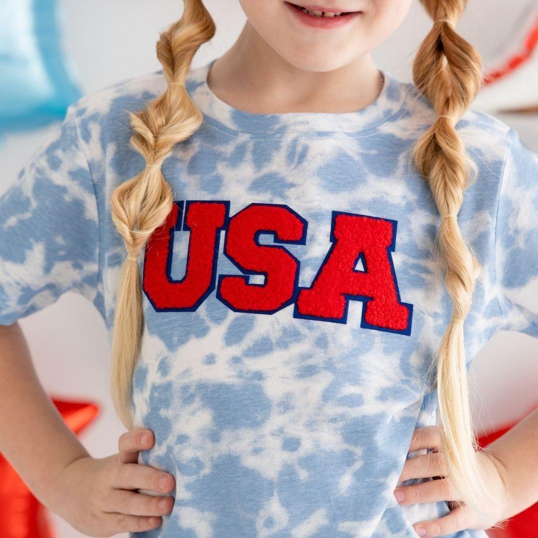 USA Patch Short Sleeve T-Shirt image number 1