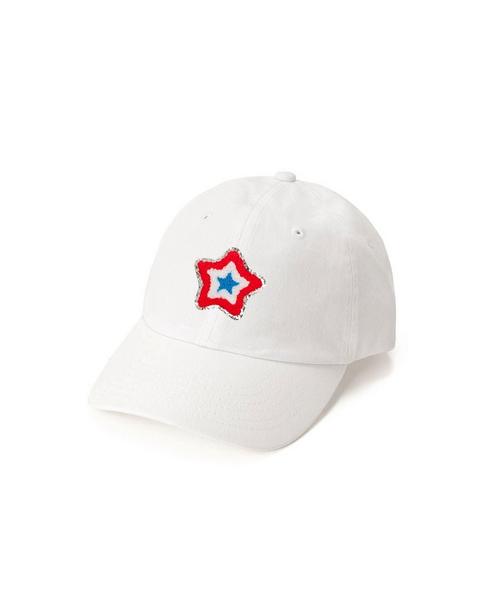 Patriotic Star Patch Baseball Hat