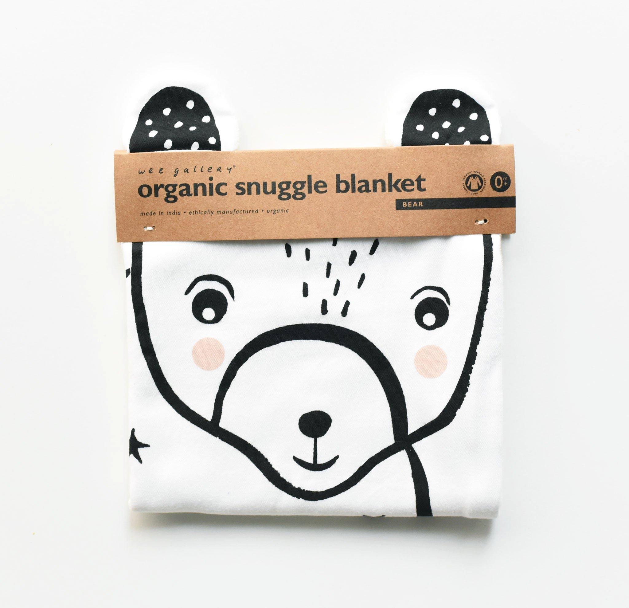Organic Snuggle Blanket - Bear image number 4