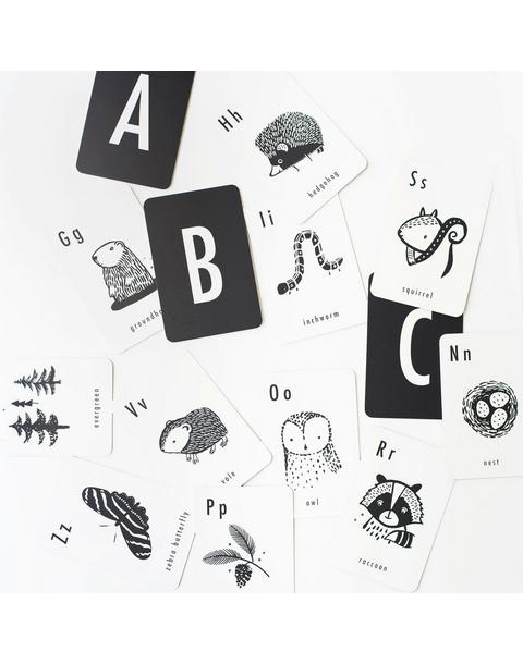 Woodland Alphabet Cards