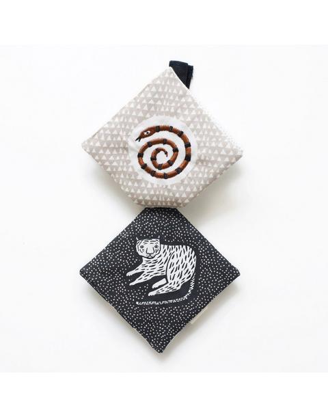 Crinkle Pages Stroller Toy - Wild