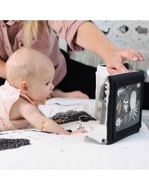 Baby Tummy Time Gallery with Jungle Art Cards Bundle