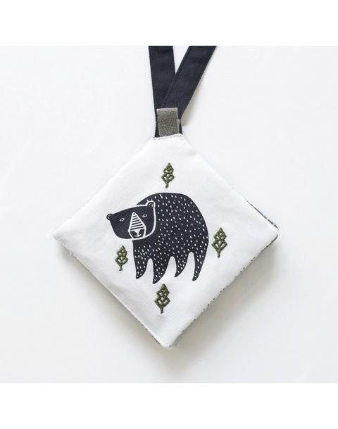 Crinkle Pages Stroller Toy - Woodland