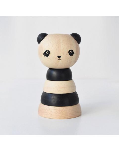 Wood Stacker - Panda